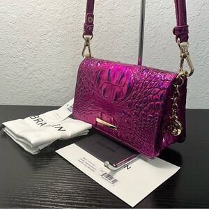 Brahmin Minuette VOLTAGE VIOLET MELBOURNE W/Eye GORGEOUS COLORING